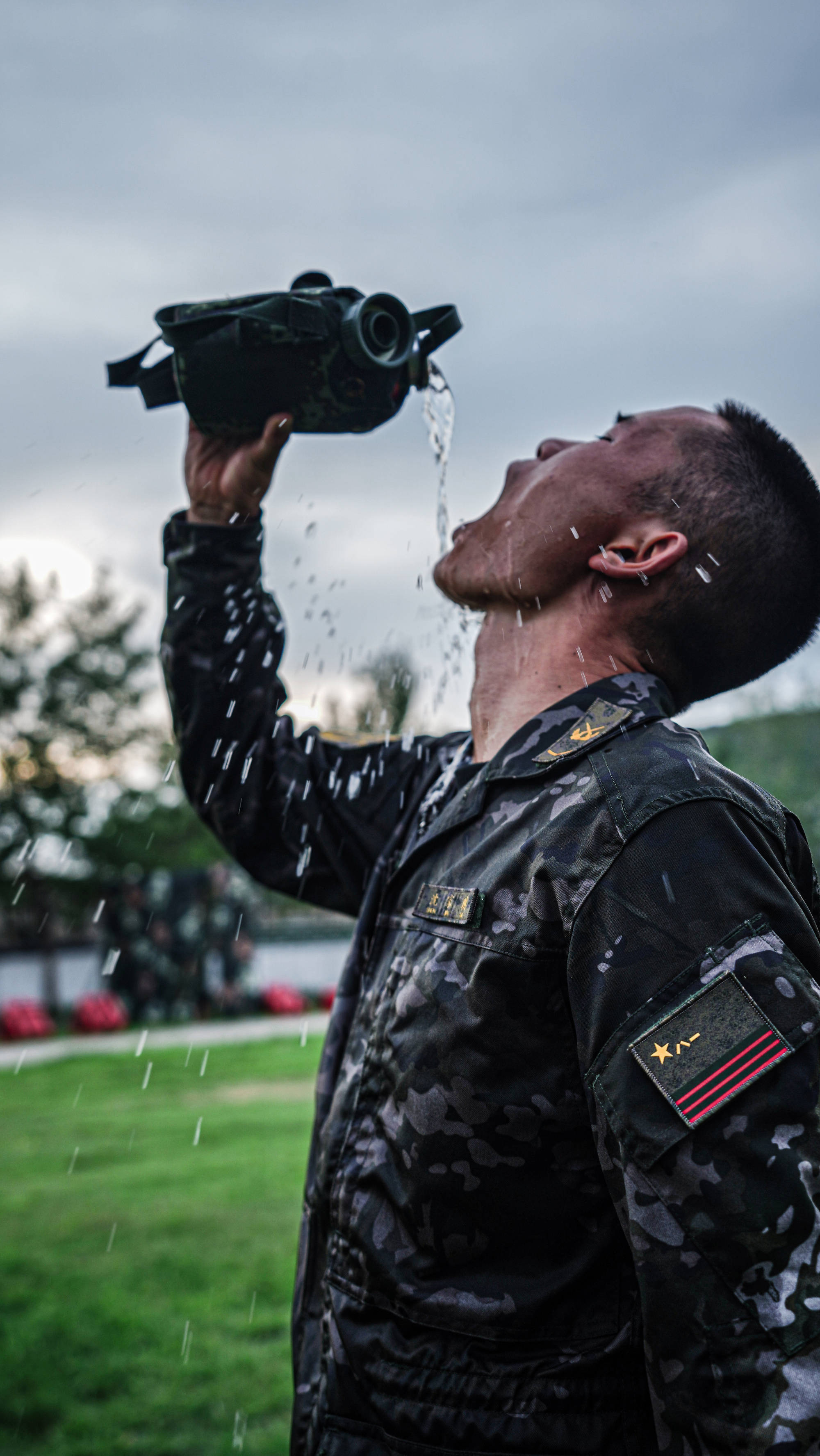 安徽蚌埠武警官兵开展大练兵活动