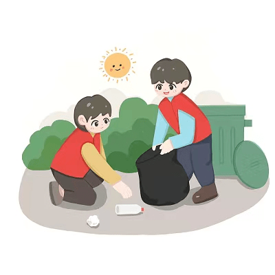 主动参与环境卫生综合治理.