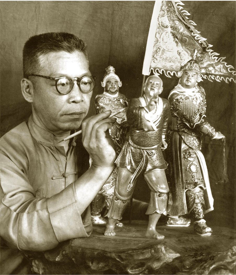 中华人民共和国成立后,艺人的创作,交流得到鼓励和扶持,传统的漆线雕