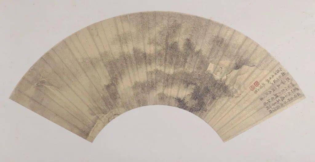 故宫馆藏明清名家扇面山水赏析