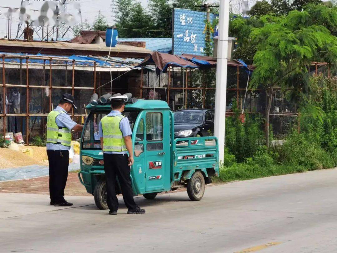 【持续整治】阳谷交警持续开展低速电动三,四轮车整治行动_电动车