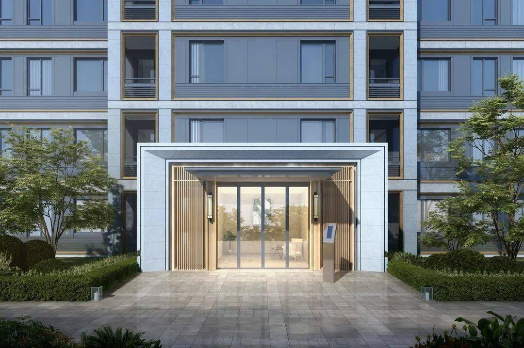 七溪庭单元门效果图目前项目实地售楼处正在建设中,据悉项目预计最快8