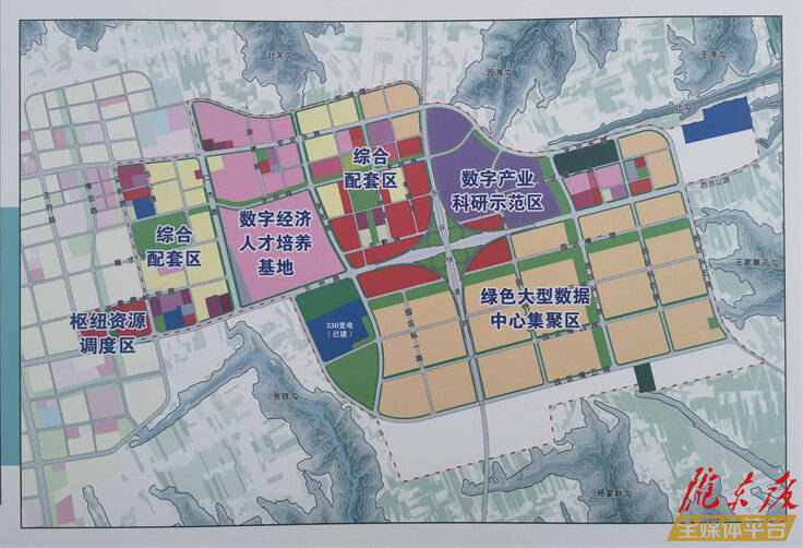 庆阳市东区建设规划图图片