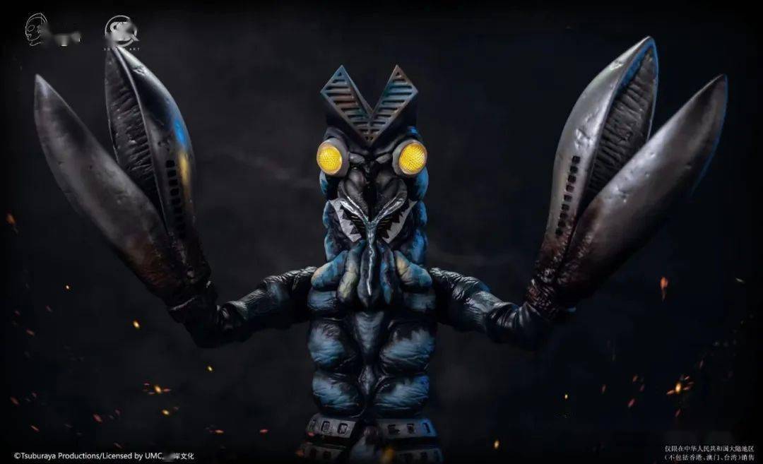 奥特曼系列真正的客串之王——宇宙忍者巴尔坦星人否极艺术家系列新品