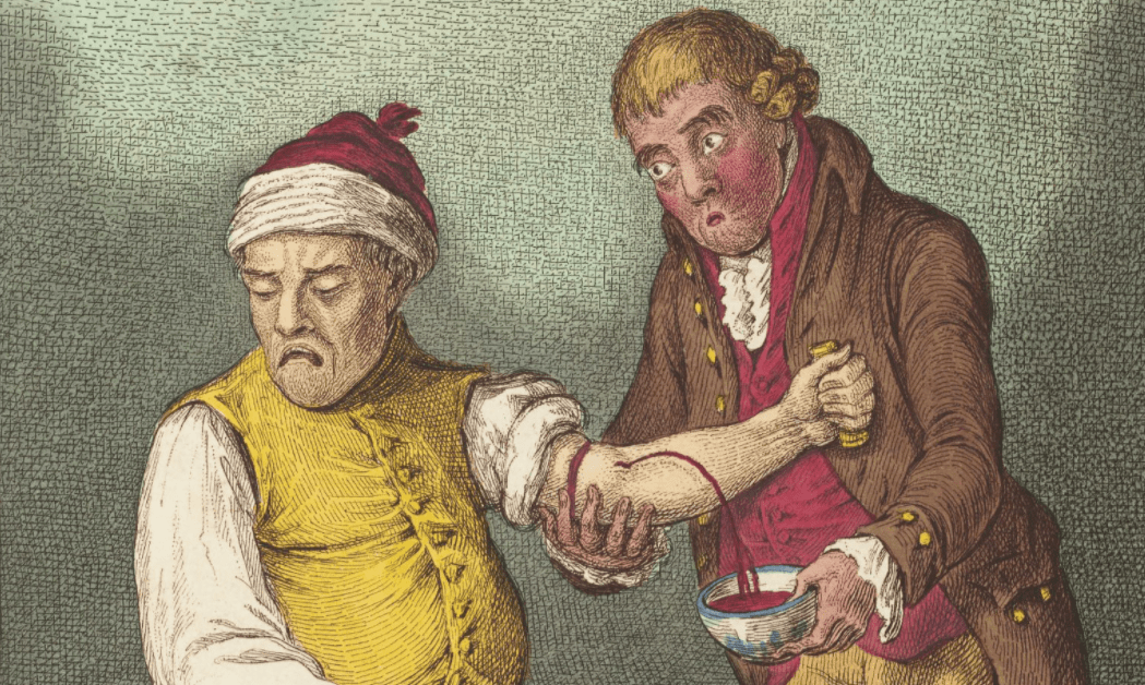 胆小勿入创新的放血疗法