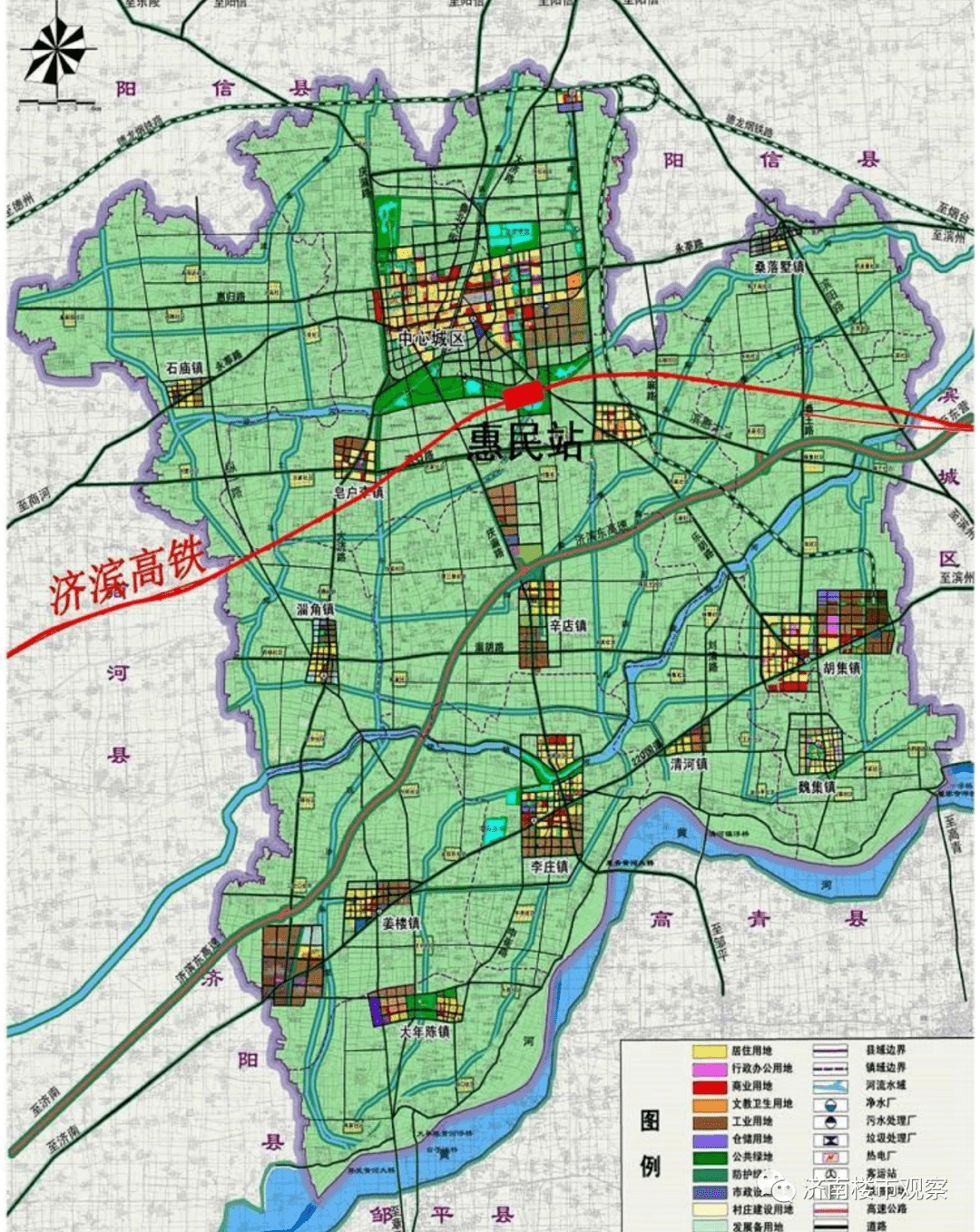 济滨高铁济阳站图图片