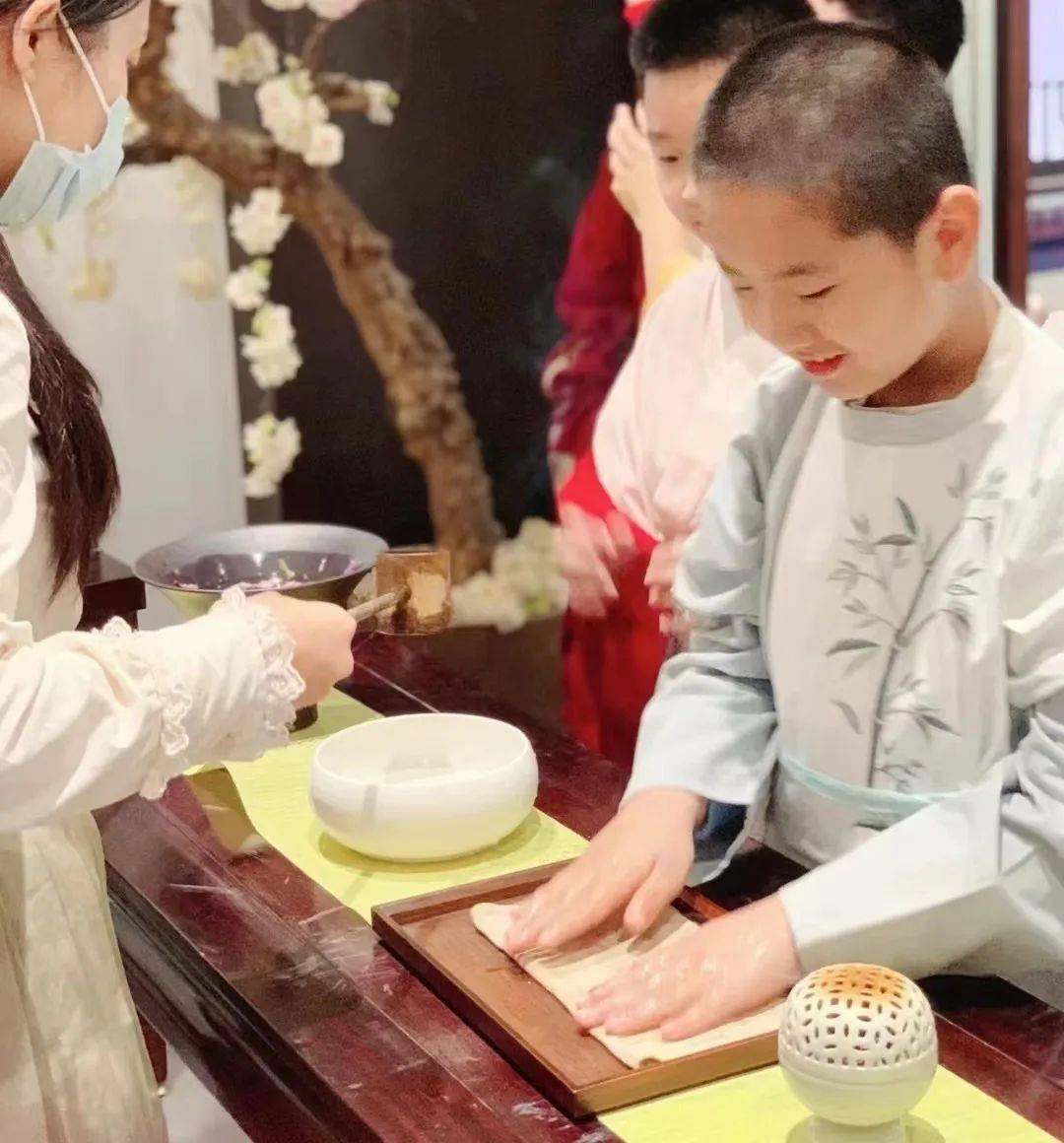 印刷术手工魔法方块快乐下午茶快乐拥抱纸的来源体验古法造纸术手工