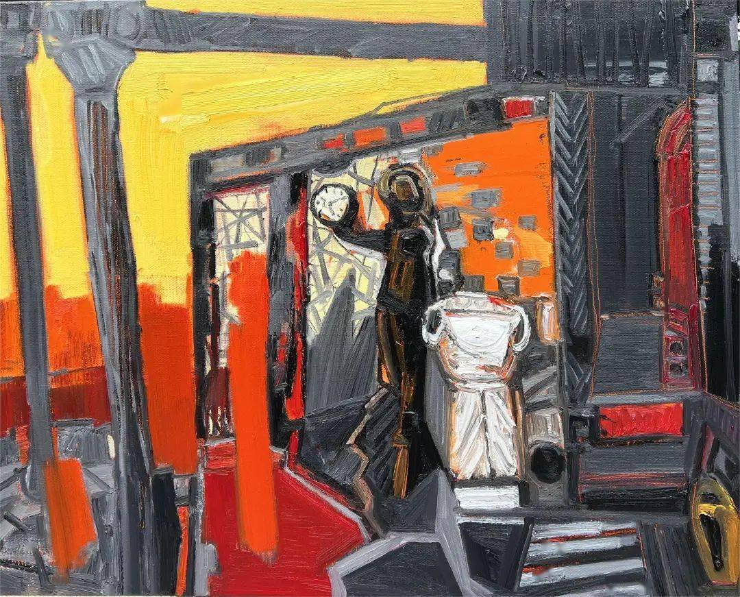 展讯| 自然而然——写生作品展_cm_油画_深圳市