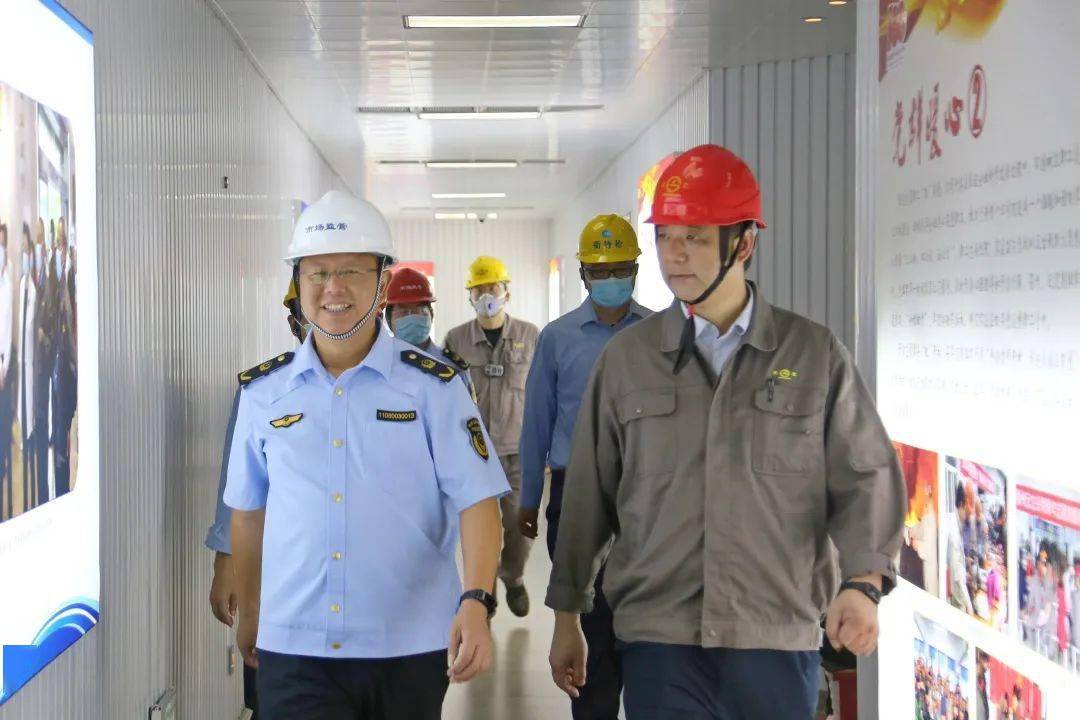 市局党委书记,局长姜良米赴一线慰问高温作业的特种设备检验员_检查