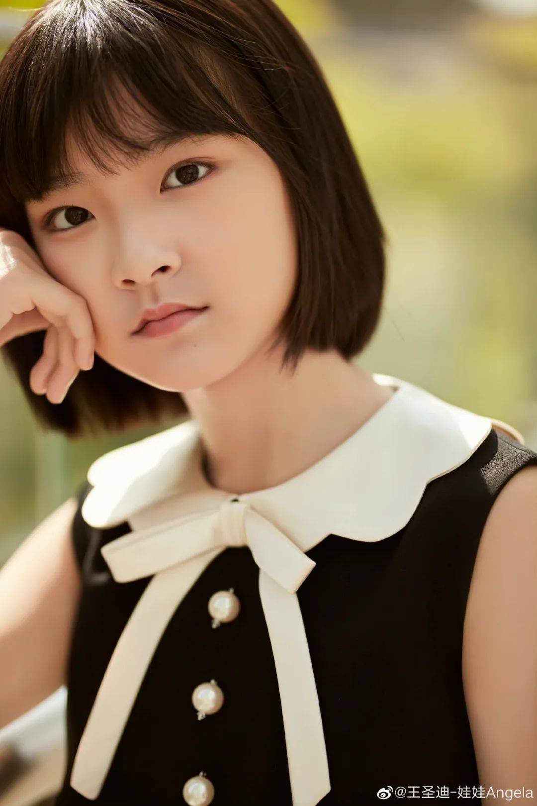 妹妹的清冷少年气张子枫王圣迪一起给我洗眼睛