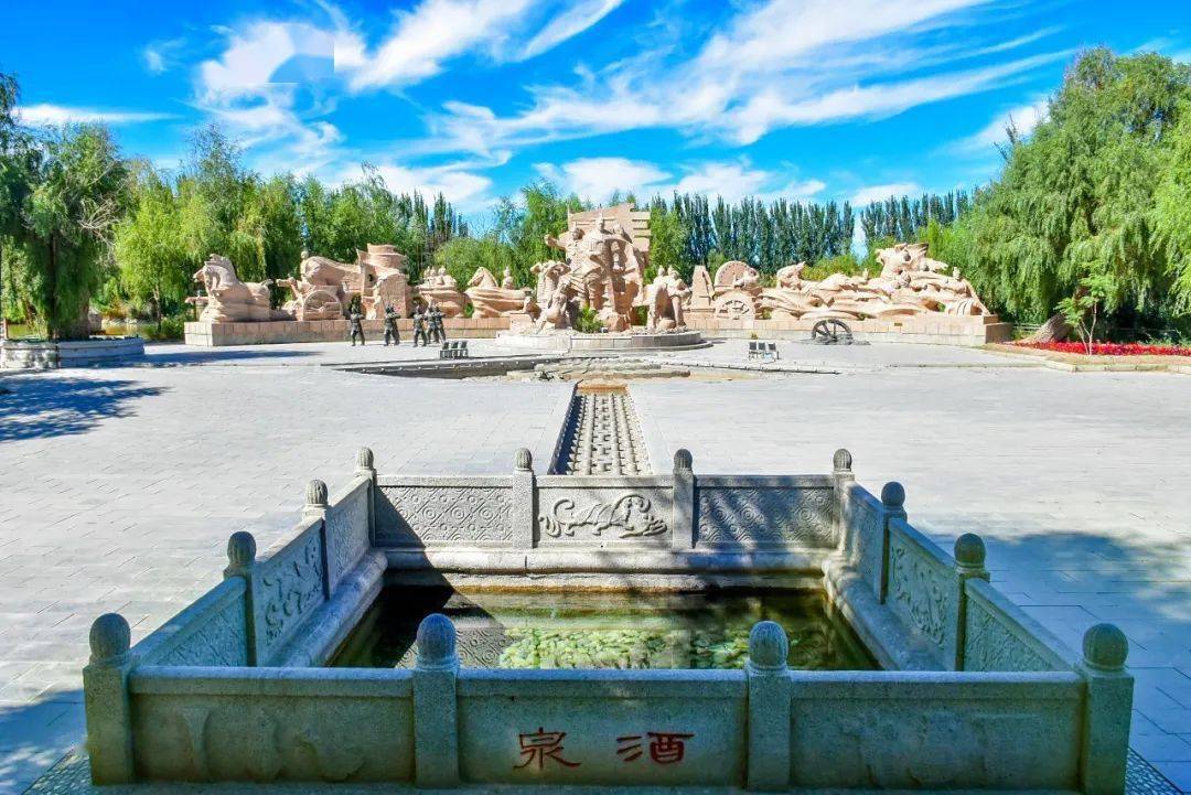 大获全胜,汉武帝便设置河西四郡——武威,张掖,酒泉,敦煌,即武功军威