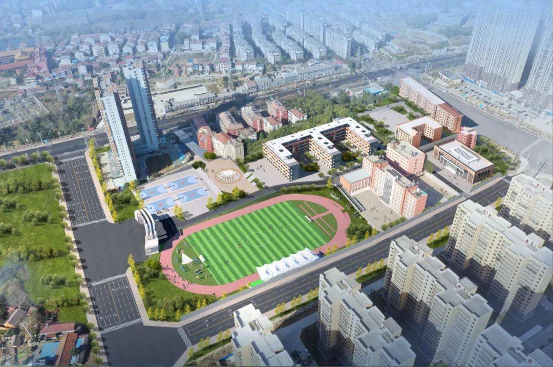 钟祥这所中学新校区改扩建工程正式启动!