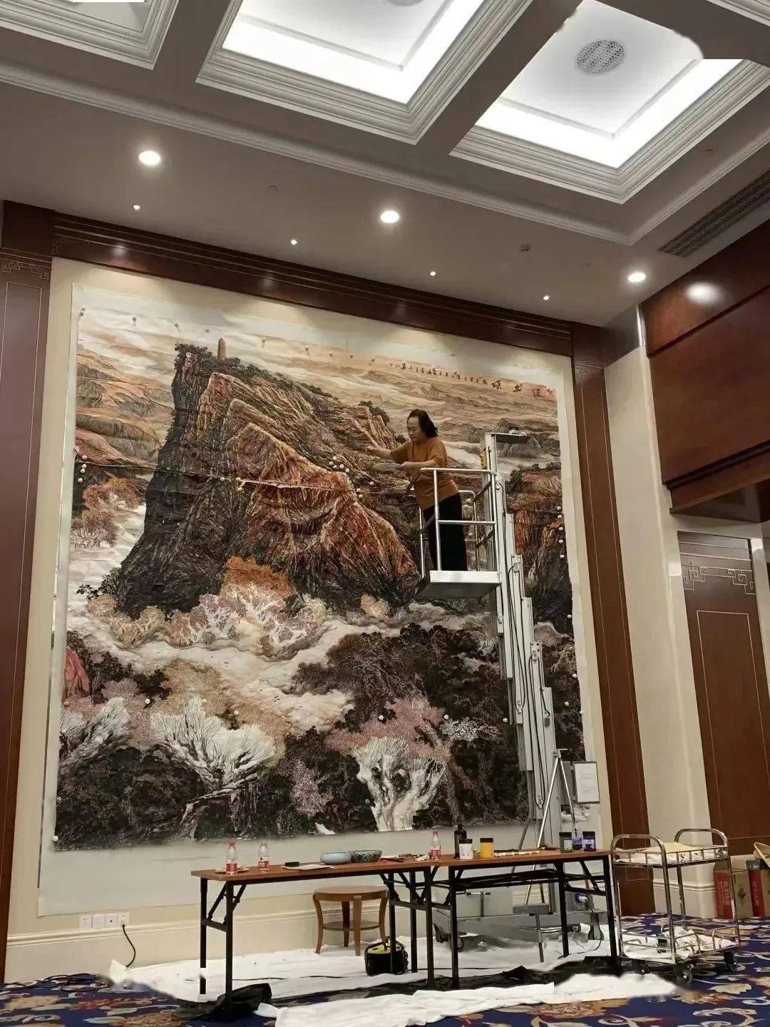 画家李正平国画作品在北京李可染画院展出李正平先生特邀为国务院重要