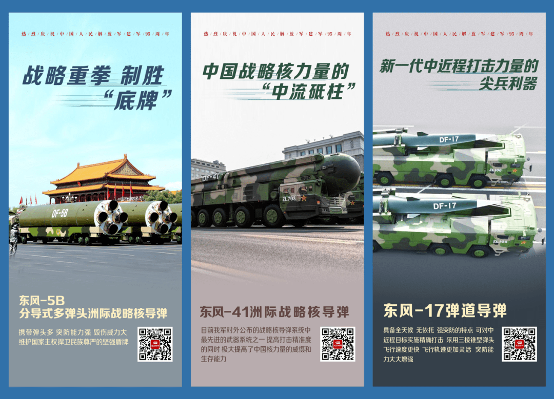 钢铁长城坚不可摧骄傲转发中国现役顶级主战装备知识帖