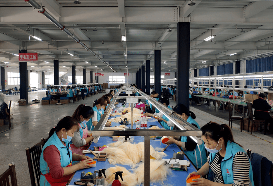 周口鹿邑:化妆刷"刷"出新生活_产业_生产线_企业