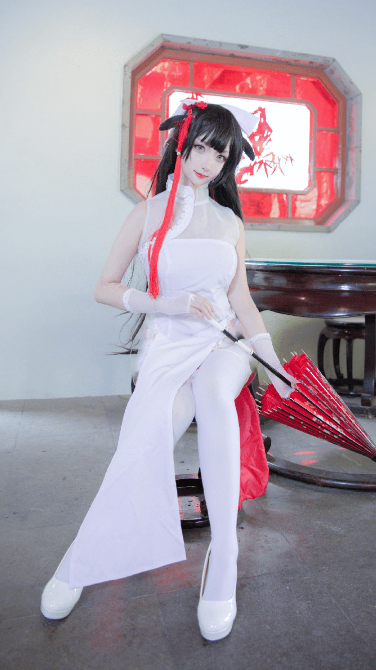 cosplay丨碧蓝航线旗袍高雄獒