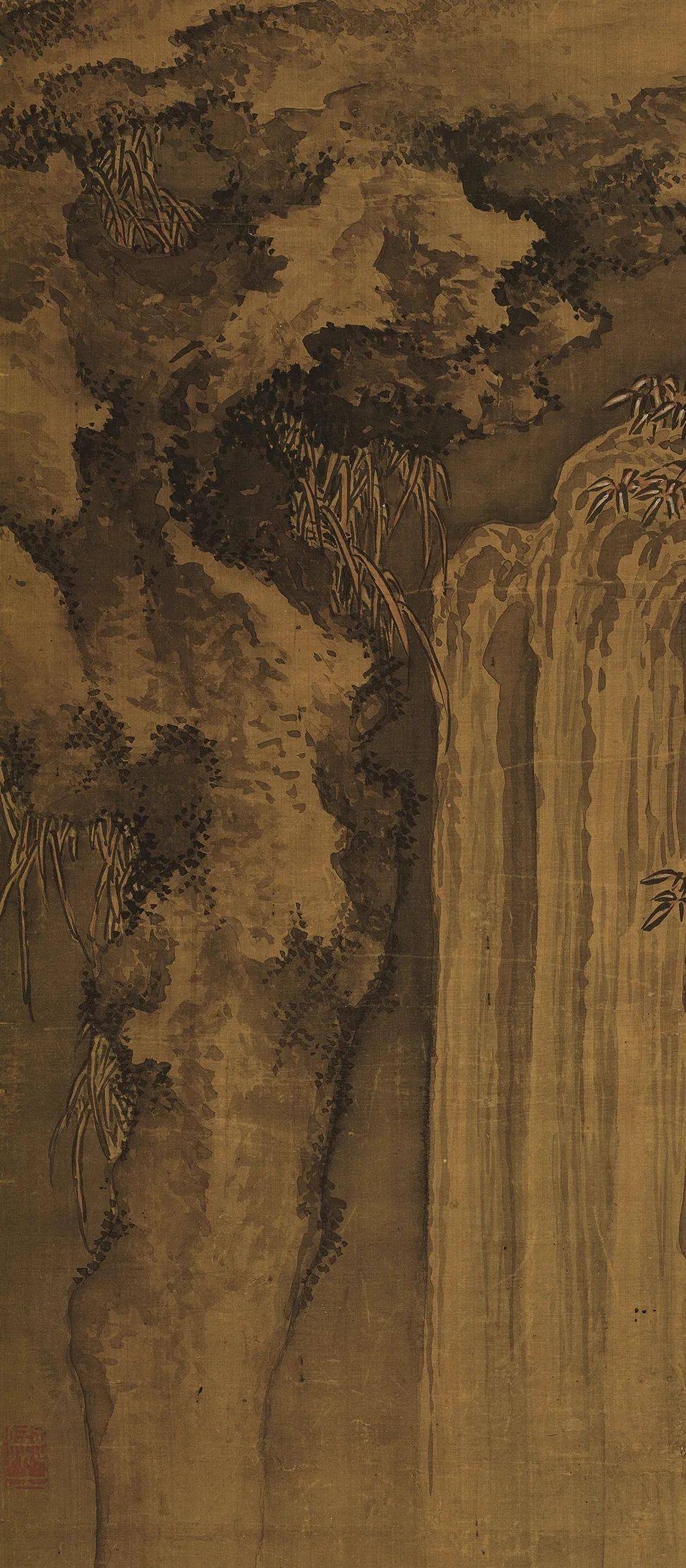 赏画｜沈铨《双鹿图》_搜狐网