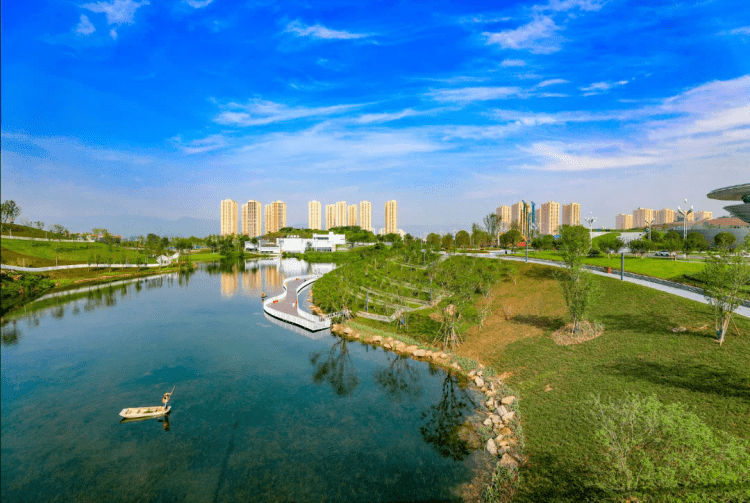 重庆高新区金凤湖片区图片