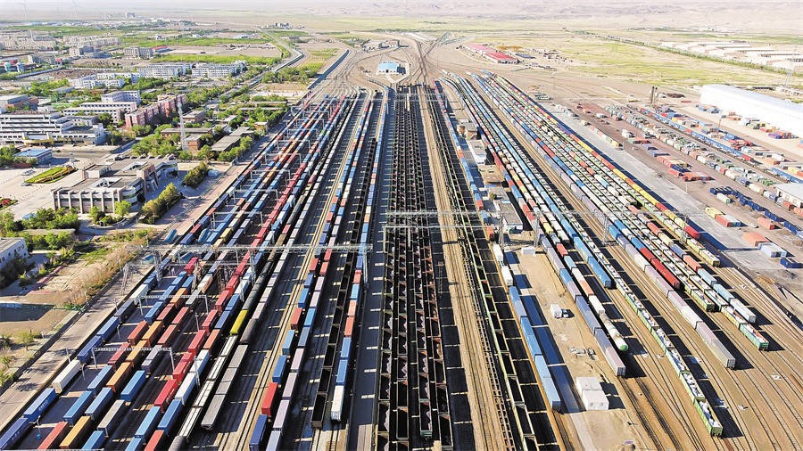 阿拉山口口岸整体货运量稳步提升