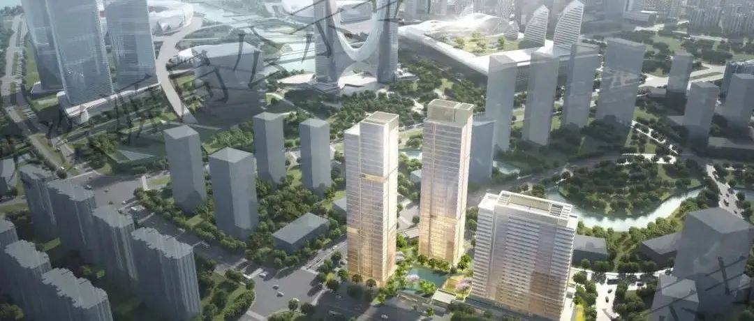 限价46000元/㎡!滨江奥体核心商住地规划公示 距杭州之门300米_配套_绿城_住宅楼