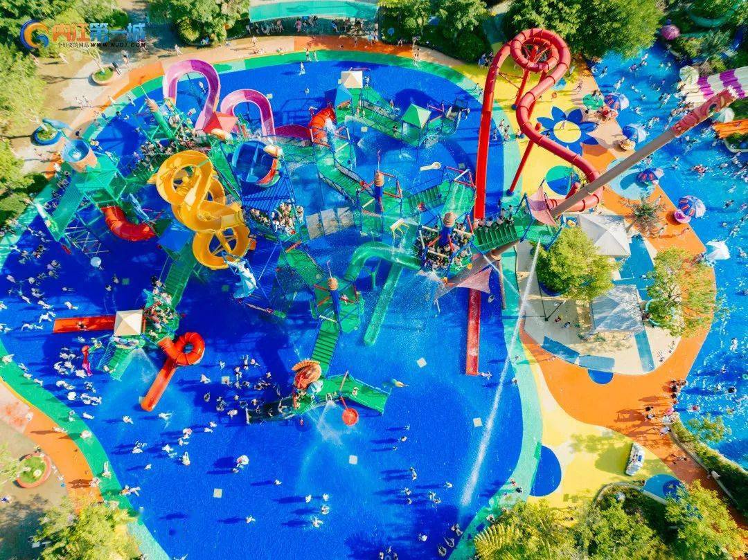 0689抢水上乐园通票!26个玩水项目,内江1h刹拢!_沙滩_弹射_伙伴