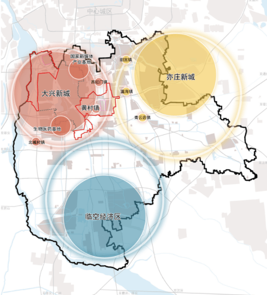 大兴黄村镇规划公示建立镇片区村三级公共服务体系