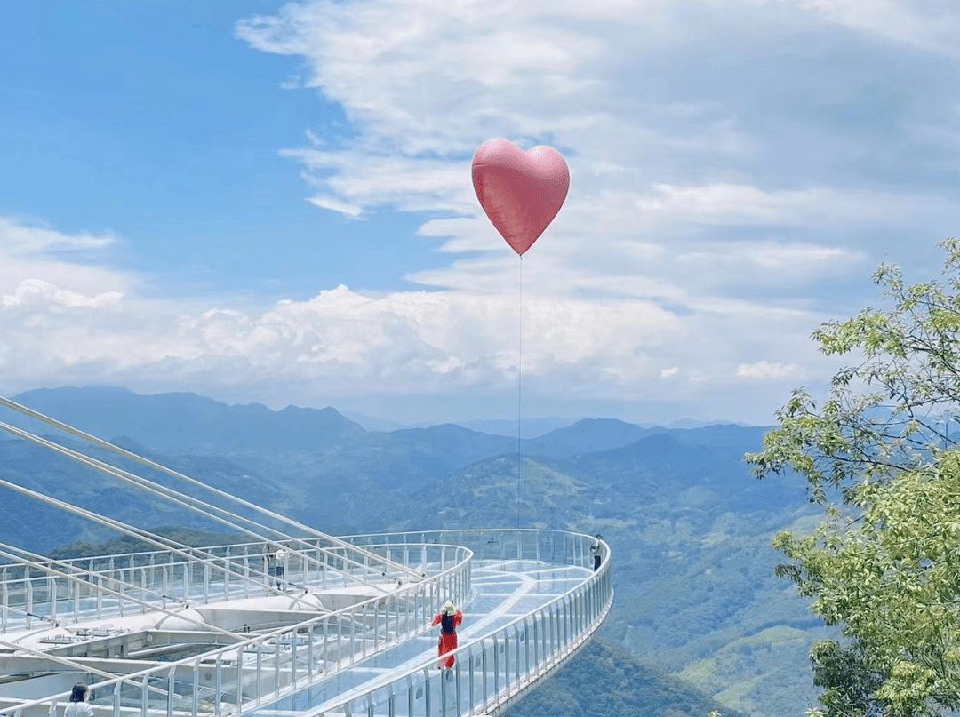 石牛山玻璃桥图片图片