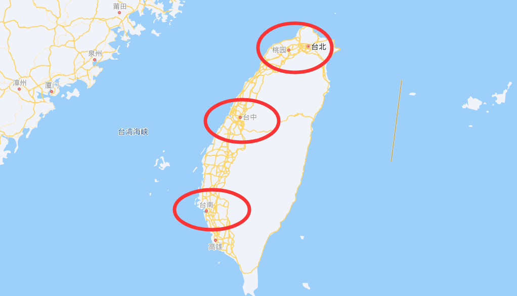 台南台北差异图片