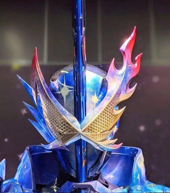 假面骑士十圣刃皮套星光色的涂装是真的帅气换色大法的春天