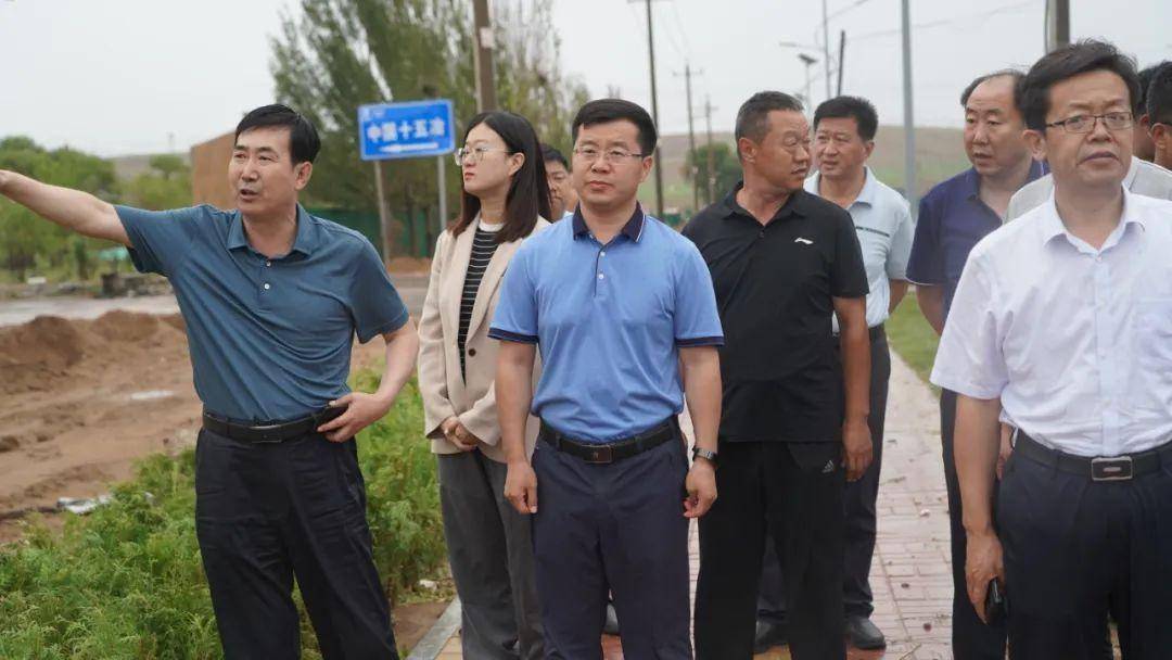 张科灵深入清水河产业园调研_发展_建设_污水处理厂