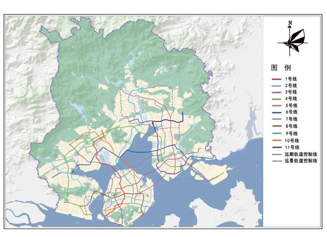厦门地铁10号线规划图图片