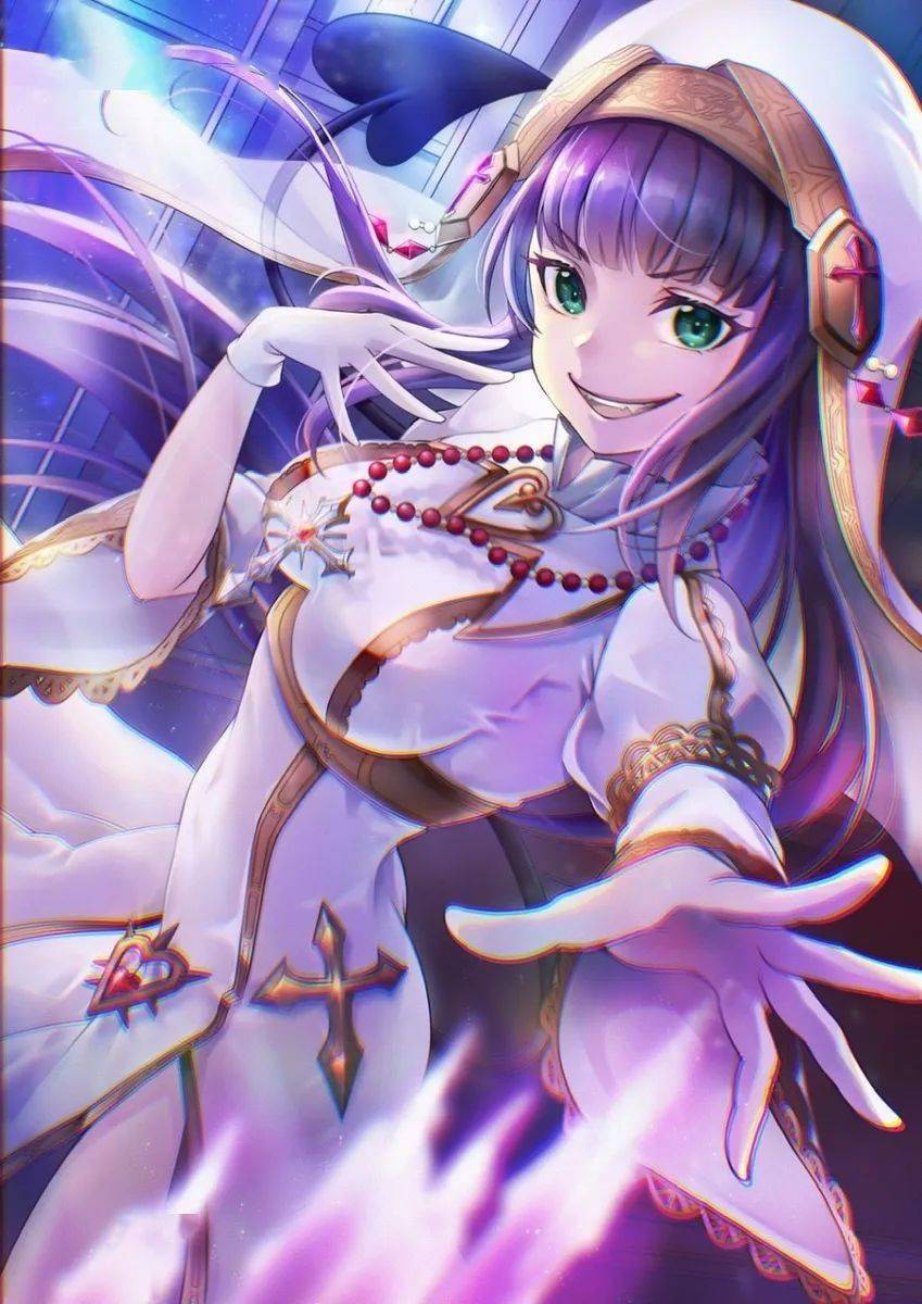 治愈的微笑神圣的语言空灵的歌声二次元小众萌属性象征着神圣与圣洁的