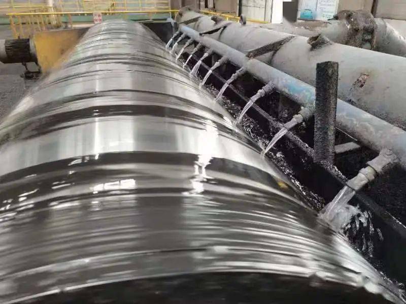 西庞洗煤厂磁选机喷水装置改造效果好