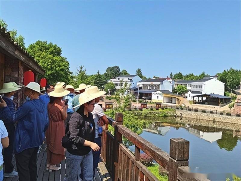 嘉鱼潘家湾镇组织群众代表赴黄冈取经 共商共建幸福乡村_堰头_环境_垸