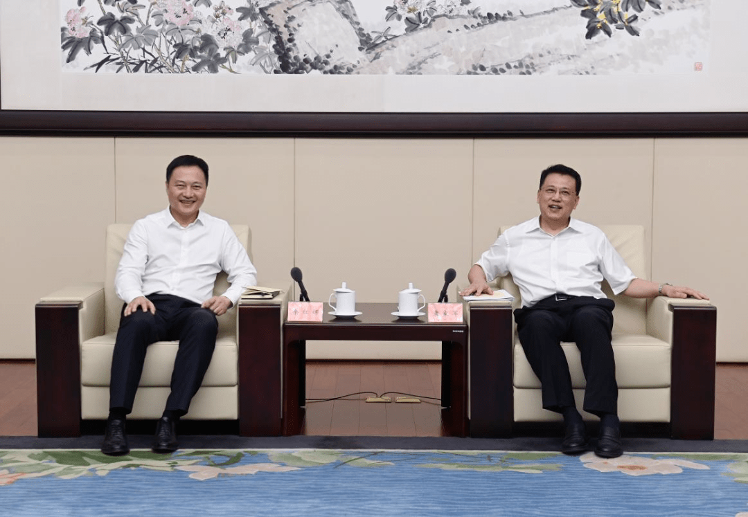 余红辉拜会浙江省委书记袁家军_中林_发展_集团
