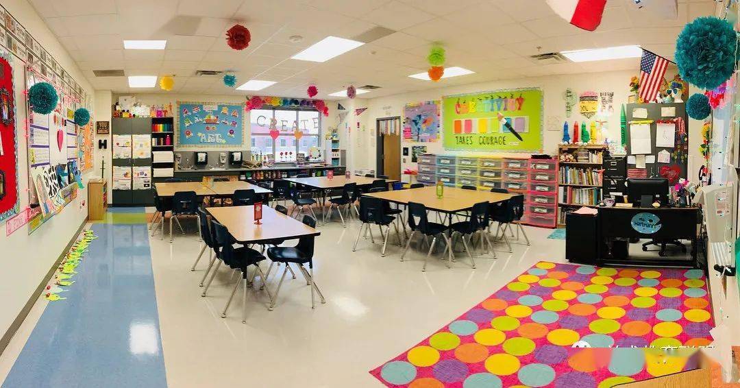 分享 | 国外学校美术教室是如何布置和展示的?