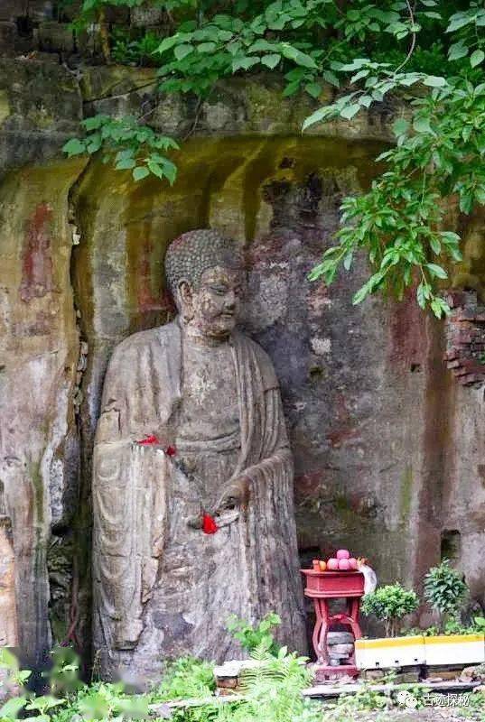 寻古迹的莲莲:宋代拈花一笑大佛 | 巴蜀石窟造像,释迦与弟子的对话