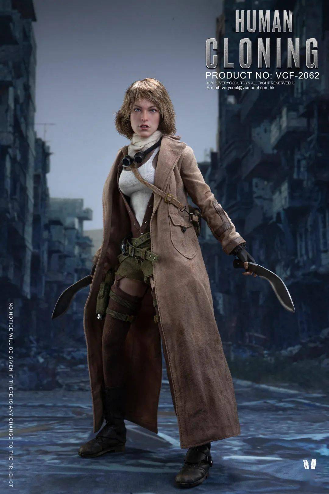 新品预定verycool威酷16humancloning克隆人vcf2062可动人偶