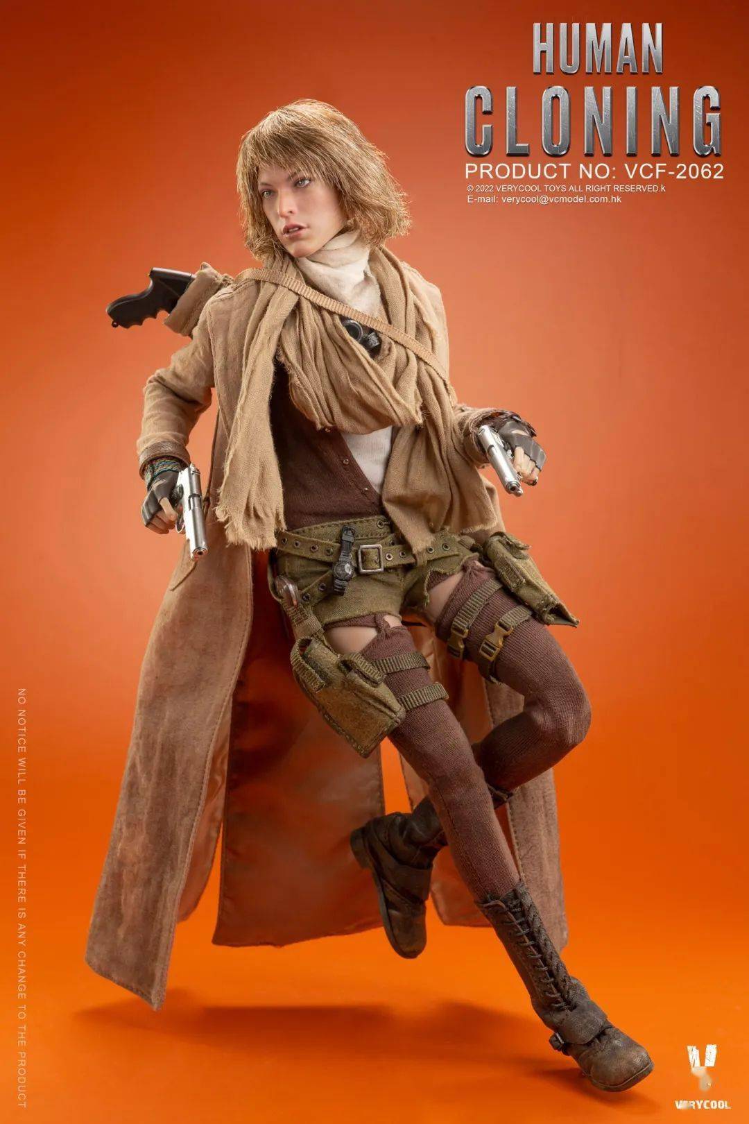 新品预定verycool威酷16humancloning克隆人vcf2062可动人偶