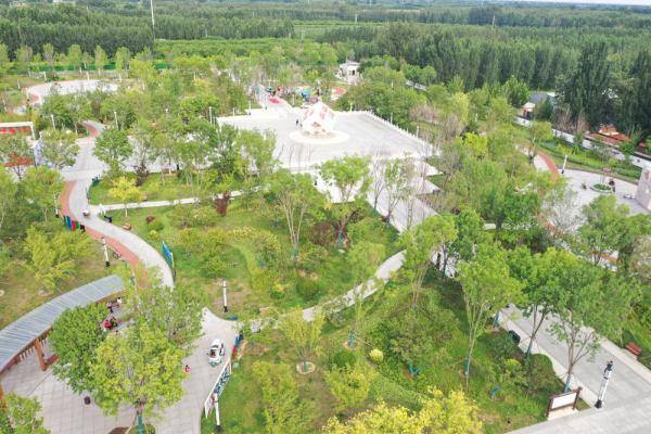 河北永清：建设游园广场  提升市民幸福感