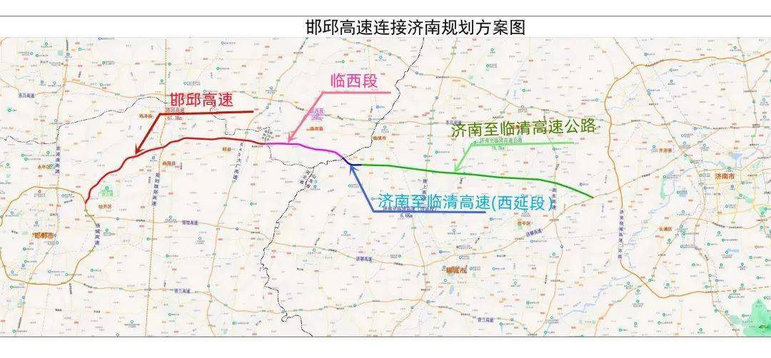 京武高速路线图邯郸段图片