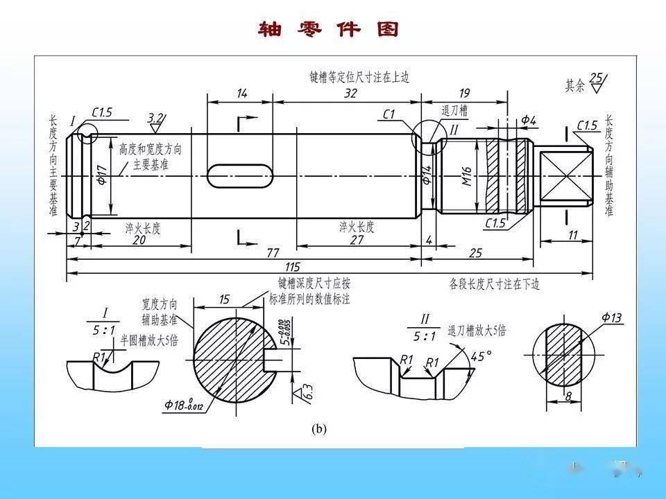 机械图纸三视图技巧图片