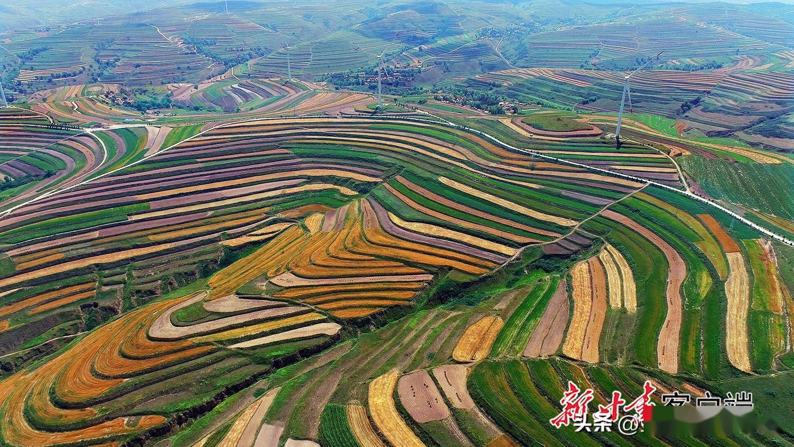 通渭八景风景图图片