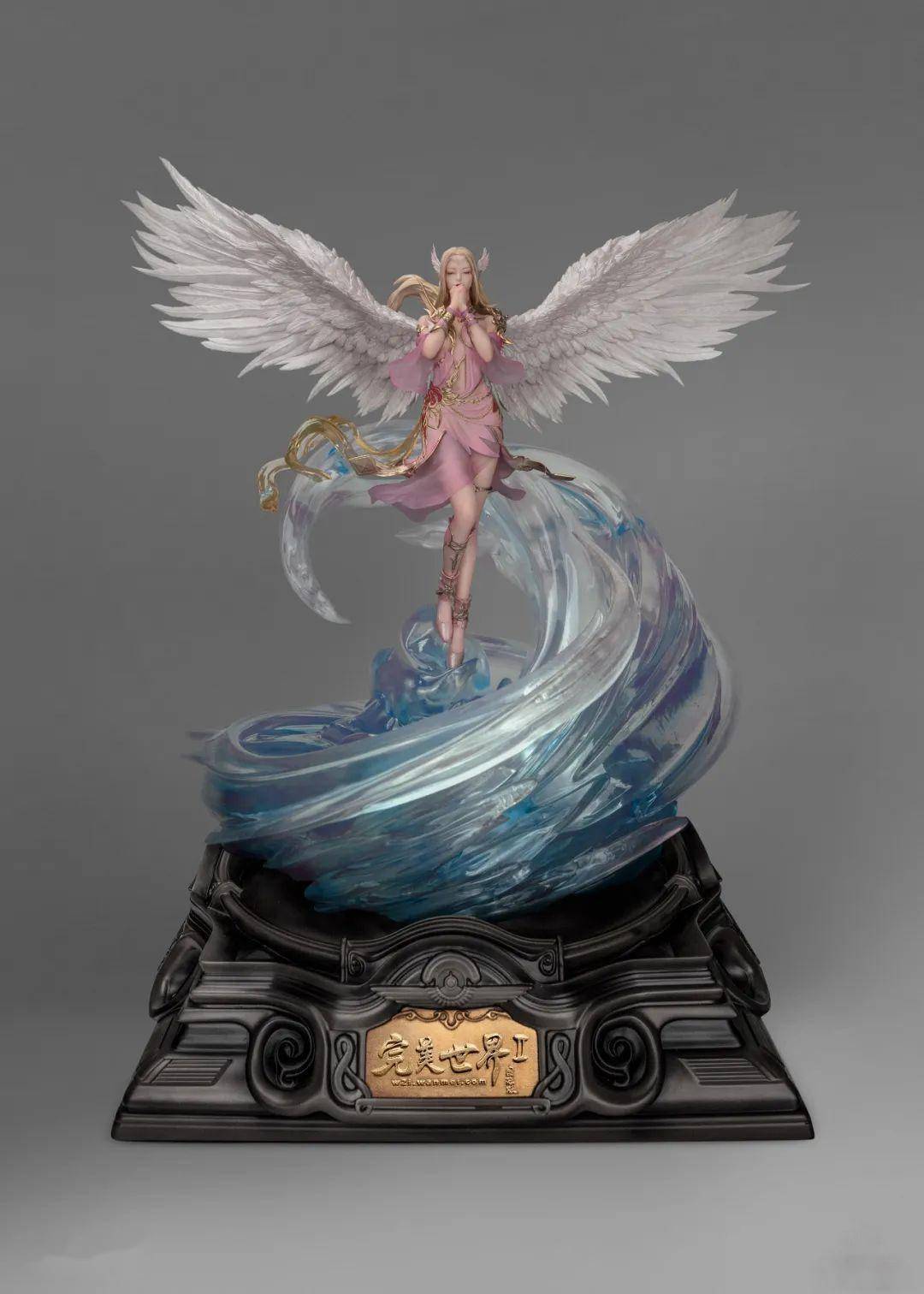 这款羽灵简直太漂亮了_雕像_产品_完美世界