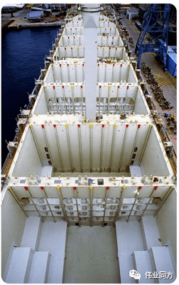 集装箱船的货舱