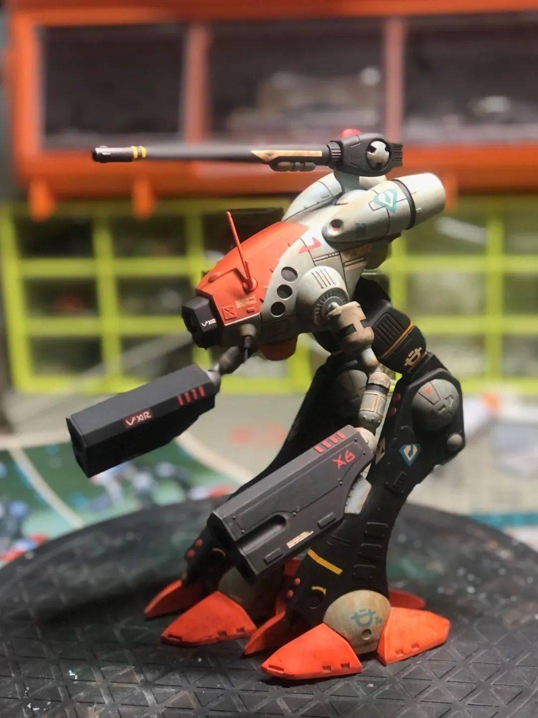 太空堡垒 1/100 天顶星人战术战斗囊,涂装制作_公众_来稿_模型