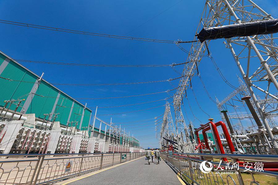 探访1100千伏古泉换流站:战高温 保电忙_张俊_功率_电力