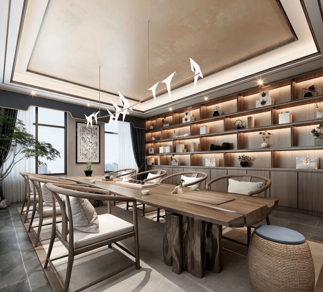 在家布置一间茶室,为平淡的生活增添一些诗意~_空间_自然_五好