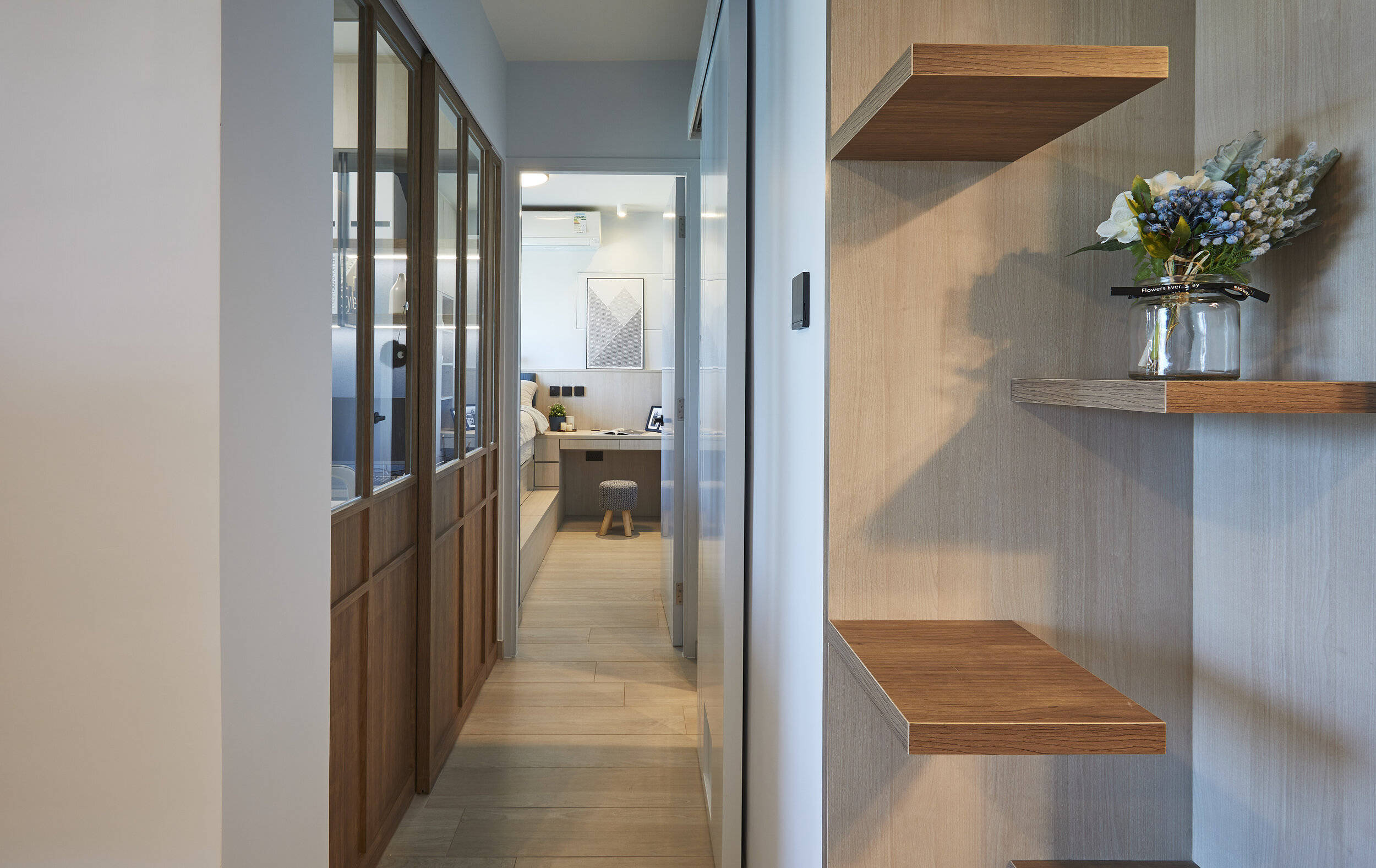 慢节奏的休闲生活!香港47平米小户型公寓