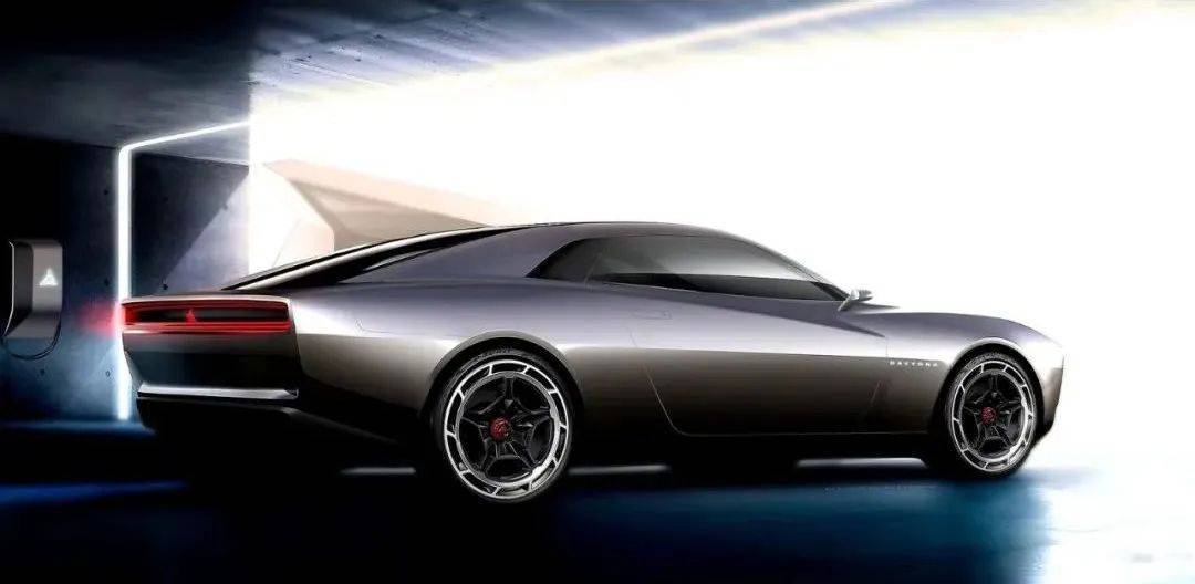 道奇charger daytona srt概念车官图(海耀设计分享)_racecar_concept